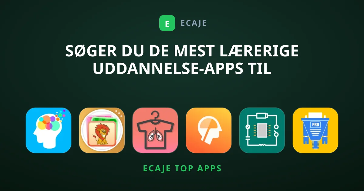 Søger du de mest lærerige Uddannelse-apps til mobilen?